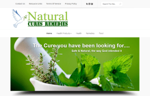 natural cures remedies web design cape coral